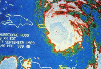 Huracan Hugo - 1989